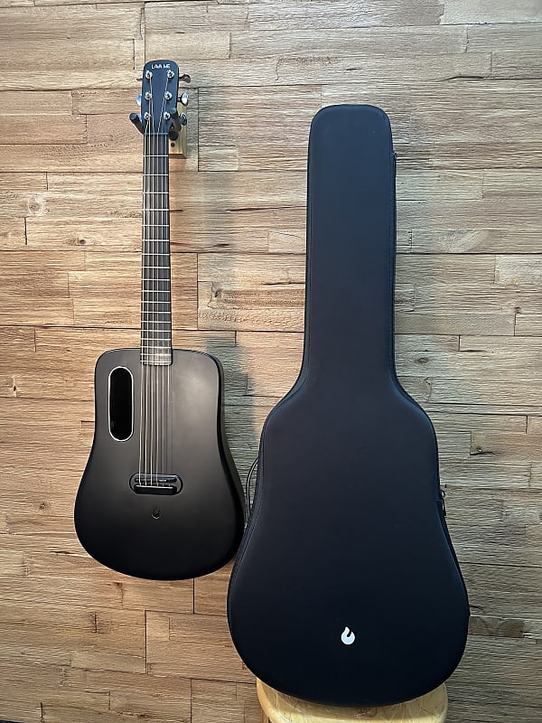 Lava Me 2 Carbon Fiber Acoustic Electric Guitar 2020's - Black w