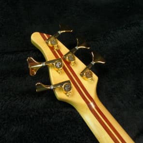 Pedulla Thunderbass ET 5-String Bass Guitar Red Maple Quilt image 11