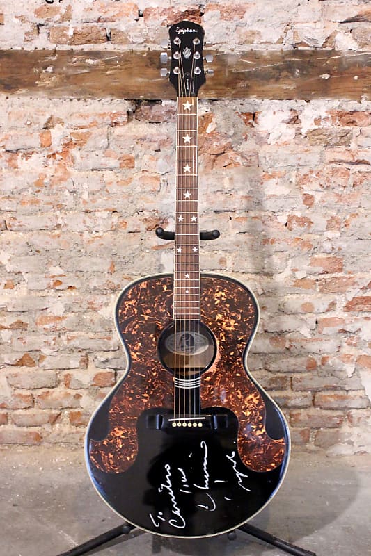 Epiphone SQ-180 Everly Brothers アコースティック 1990 Epiphone SQ-180 Everly Brothers mini-jumbo guitar - YouTube