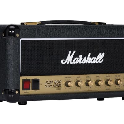 Marshall Studio Classic SC20H "JCM 800 Lead Series" 20-Watt Guitar Amp Head Black image 3