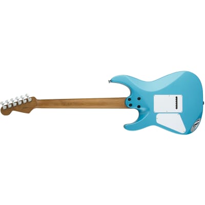 Charvel Pro-Mod DK24 HH 2PT CM Guitar, Caramelized Maple Fingerboard, Matte Blue Frost image 4