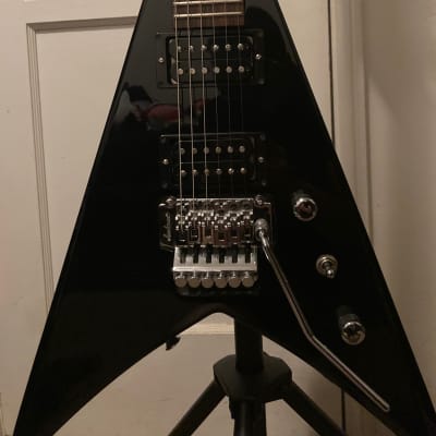 Grover Jackson King V 90's Silver Flake Made in Japan KV