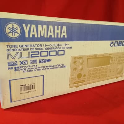 Yamaha MU 2000 +PLG-100G+XG Works 3.0+XG Works 4.0. MOTIF