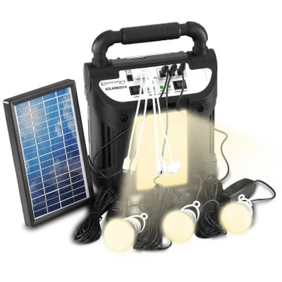 Technical Pro SOLARBOX10 9-in-1 Solar Power Bank Speaker with 12V 3000 MAh Battery image 2