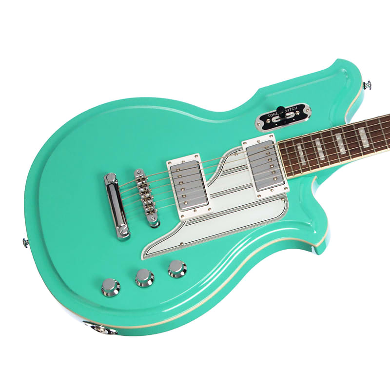 Airline Guitars MAP Baritone - Seafoam Green - 27" Scale Electric Guitar - NEW! image 1