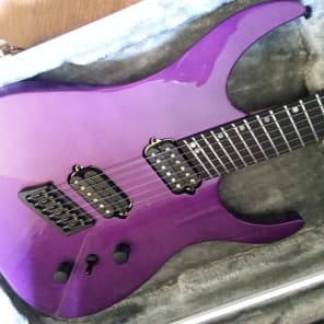 Omsby HypeGTR 2016 Violet Crumble - 2nd run RARE purple 6 string, fanned frets image 10
