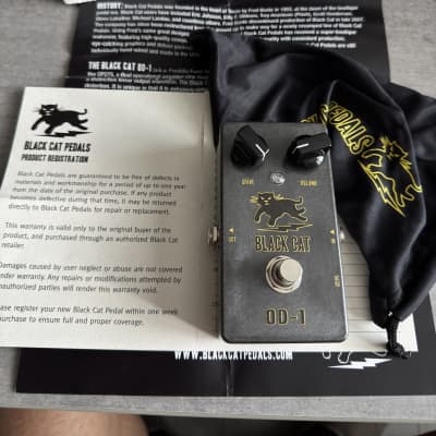 Reverb.com listing, price, conditions, and images for black-cat-pedals-od-1