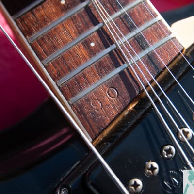 1976 Mosrite of California (Made in the USA) 1965 "The Ventures" w Moseley Tremelo Reissue - w Original Hard Case - Pro Set Up with Perfect Frets, Action & Intonation! image 3