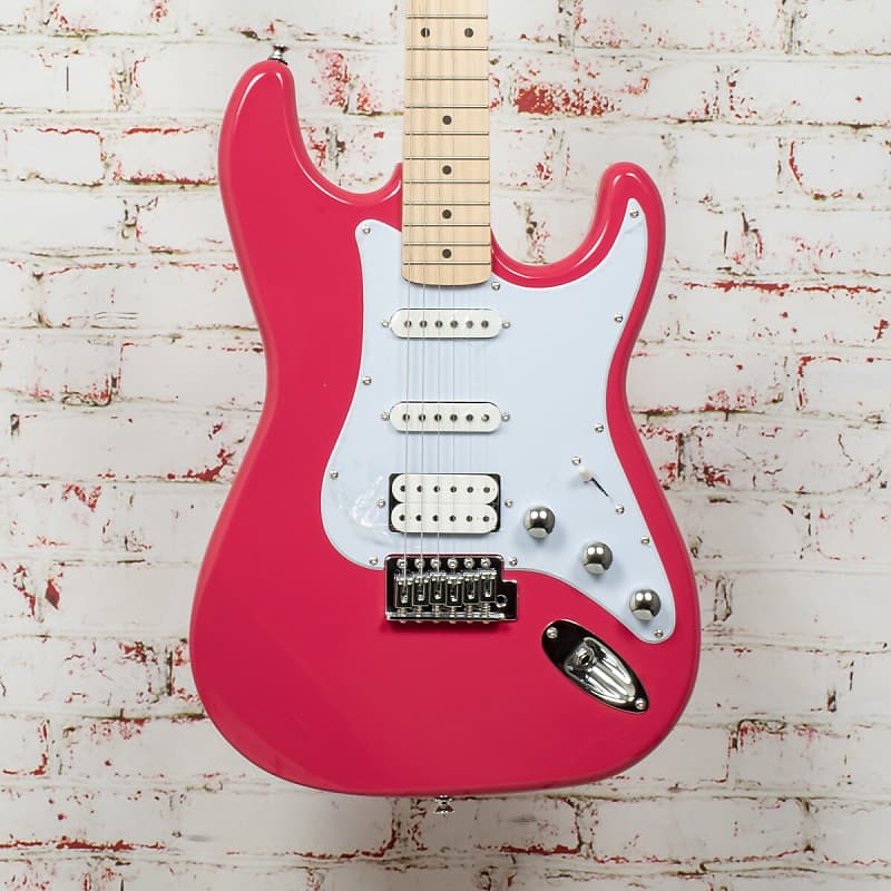 Kramer Focus VT-211S Electric Guitar - Hot Pink