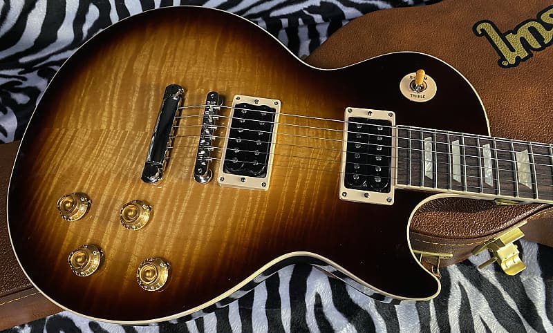 BRAND NEW ! 2023 Gibson Slash Collection Les Paul Standard- November Burst - 9.7lbs - Authorized Dealer - In-Stock - Killer Flame Top! G02741 image 1