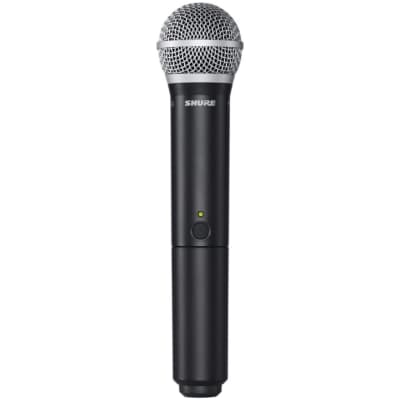 Shure BLX288/SM58 Dual Channel SM58 Wireless Handheld Microphone System, Band H10 (542-572 MHz) image 4
