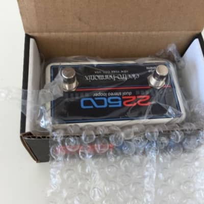EHX Electro-Harmonix Electro-Harmonix 22500 Dual Stereo Looper Pedal & FSW w/ Original box & paperwork image 5