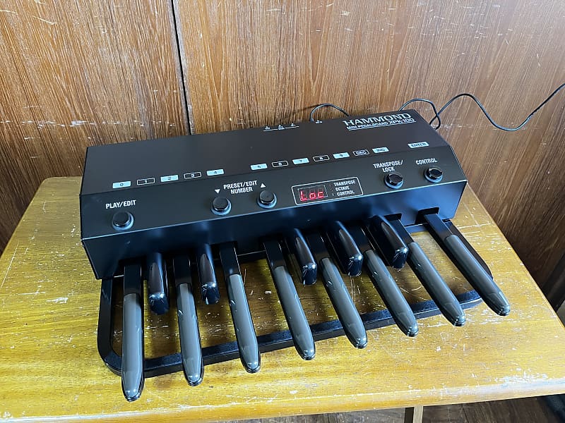 Hammond XPK-100 13-note MIDI Pedal Board for XK-2 xpk100 w/ power supply