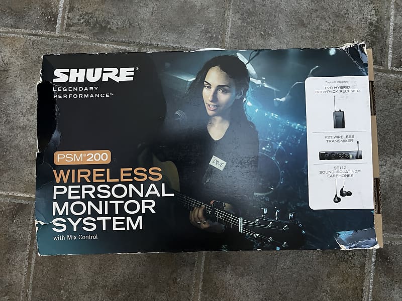 Shure PSM 200 InEar monitoring system Reverb