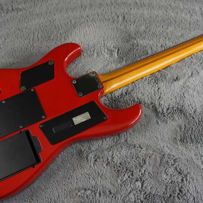 Casio PG-300 Refurbished MIDI Guitar 1980s - Red Burst image 11