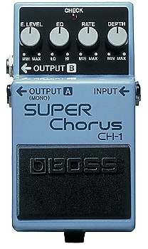 Boss CH1 Stereo Super Chorus Guitar Pedal image 1