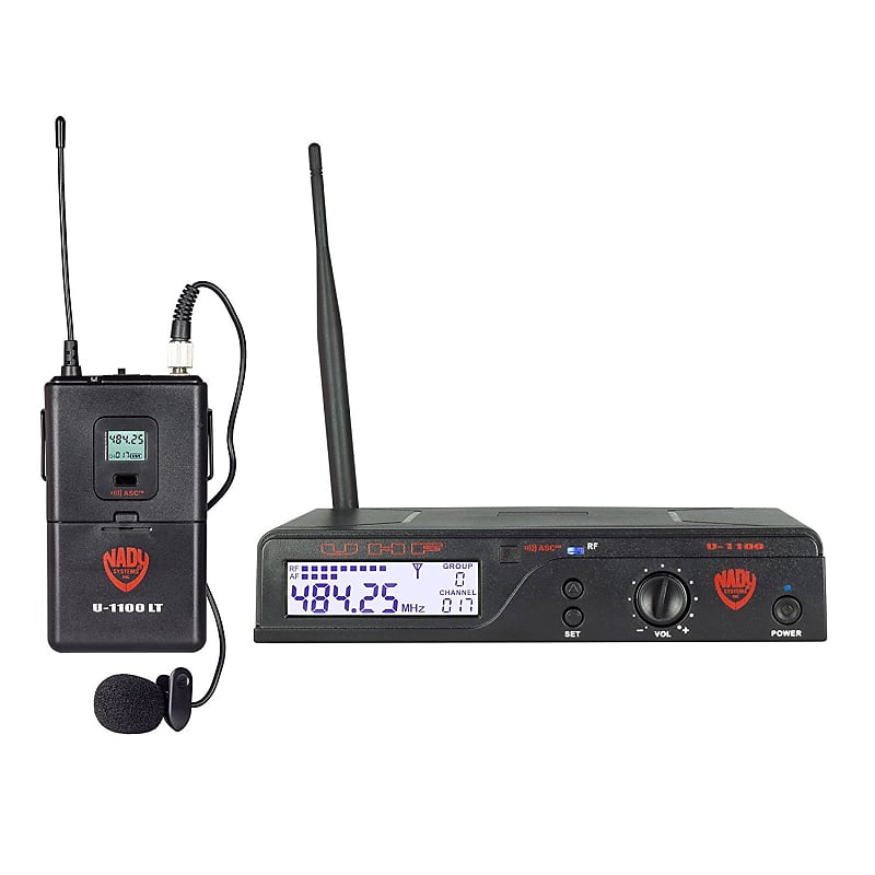 Nady U-1100-LT 100-Channel UHF Handheld Wireless Microphone System (A Band) image 1