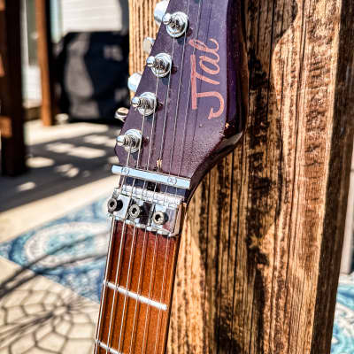 JTal Guitars Super Strat Style #1028 Model Name: "Uncordial Cherry" image 5