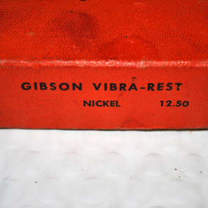 Gibson Vibra-Rest 1950's Nickel Vibrola Vibrato Tremolo image 11