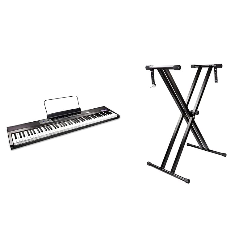 Digital piano weighted store keys beginner