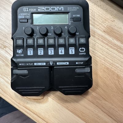 Reverb.com listing, price, conditions, and images for zoom-g1-four