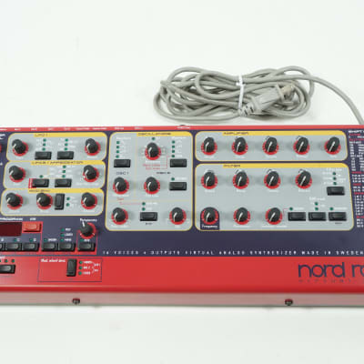Clavia Nord Rack 2 Analog Modeling Synthesizer Nord Lead 2 Rack Version