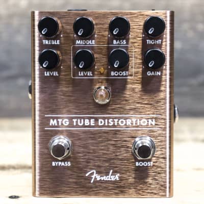 Fender MTG Tube Distortion Pedal Real Tube-Driven Distortion Effect Pedal w/Box for sale