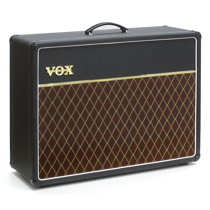 Vox AC-30 Cabinet by North Coast Music, Brown Vox Grill - 2x12" Celestion Greenback Speakers image 1
