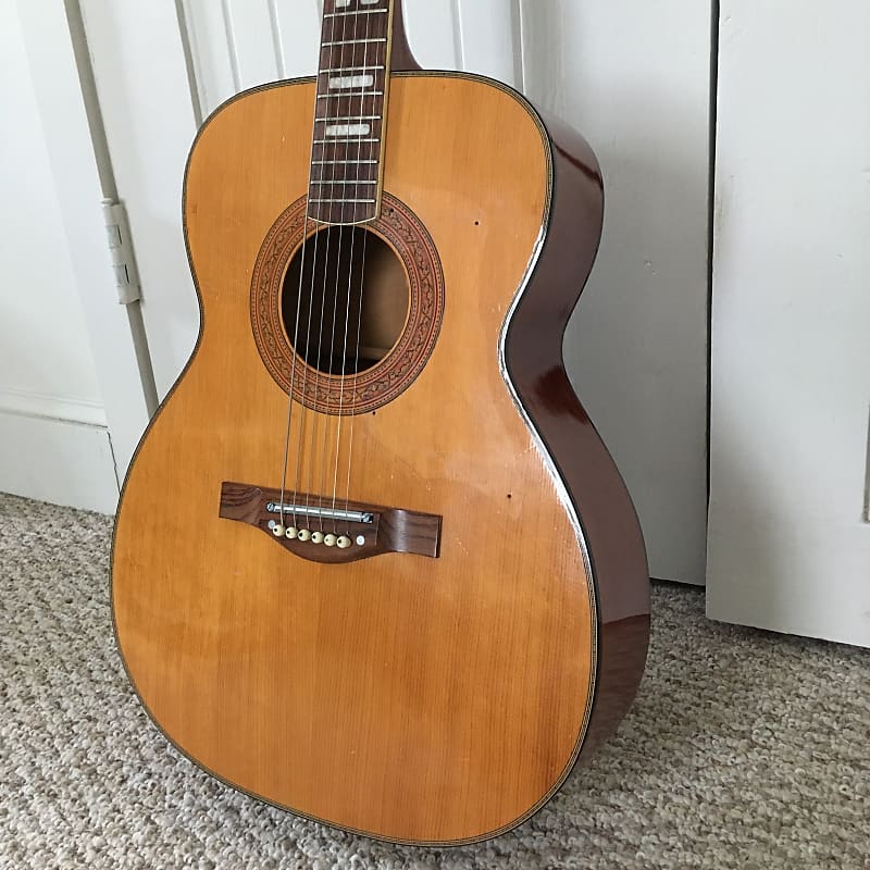 Norma Acoustic Guitar (Teisco) 1960's Reverb