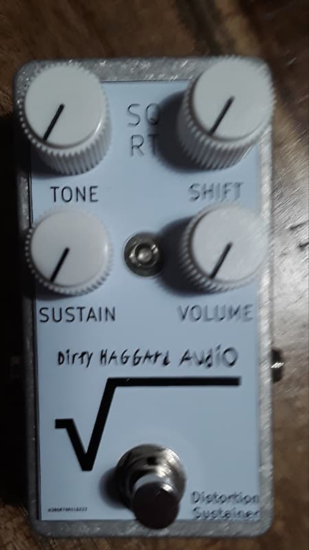Dirty Haggard Audio SQRT muff pedal 2021 - White image 1