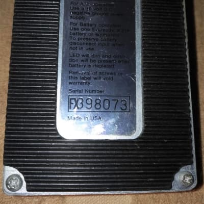 DOD Digitech FX75 Stereo Flanger Analog Rare1990's silver Guitar fx pedal image 3