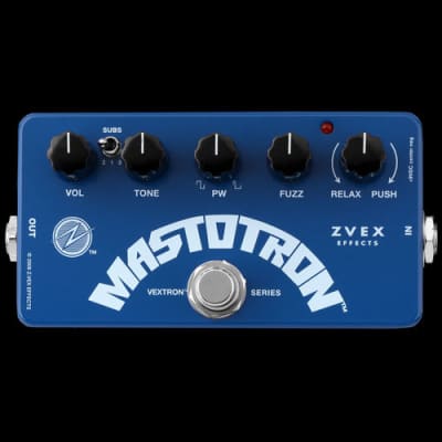 Reverb.com listing, price, conditions, and images for zvex-zvex-mastotron-fuzz-pedal