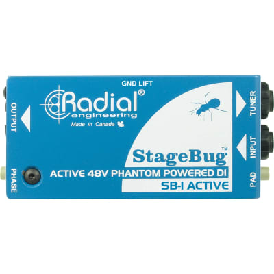 Radial SB-1 StageBug Acoustic Active Direct Box for Acoustic Guitar image 1