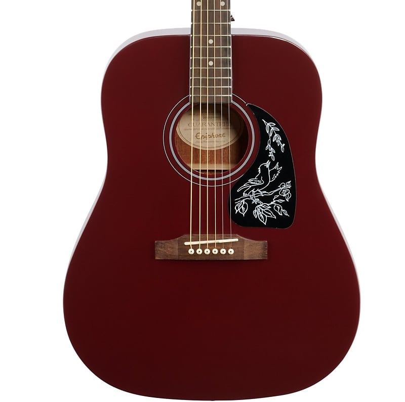 Epiphone Starling Acoustic Player Pack (with Gig Bag), Wine Red