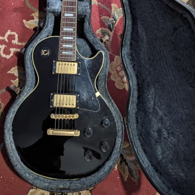 Epiphone Les Paul Custom Black Beauty 3-Pickup | Reverb