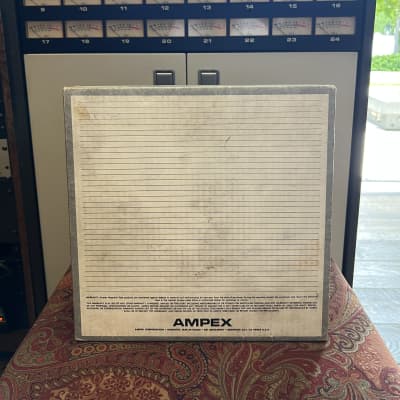 Original 2” Ampex 456 Test Tape- MRL / STL 30 ips 250 (270
