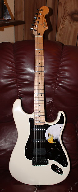 Fender Strat Eagle Guitar Partscaster New Addition Alternate set up included and a lower price