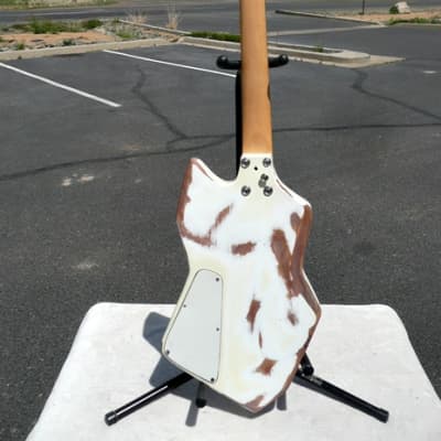 PV MUSIC RELIC Custom Built "White Modern Relic" Electric Guitar - Plays / Sounds Great image 2