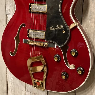 New Hagstrom '67 Viking II Hollowbody Electric, Wild Cherry, Support Small Biz, Buy Here! image 4