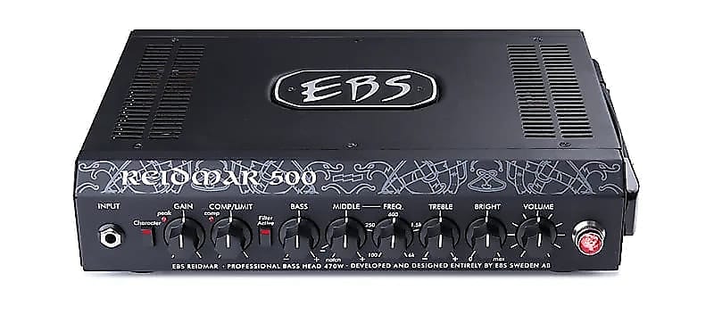 EBS  RD500 Reidmar 500 Watts digital portable bass guitar head with drive control image 1