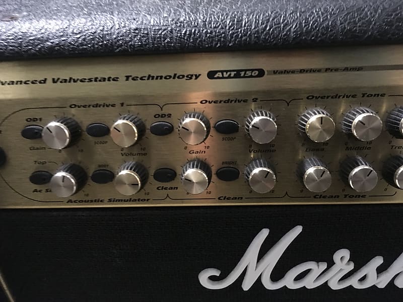 Marshall AVT150 advanced valve state made in England 1990s