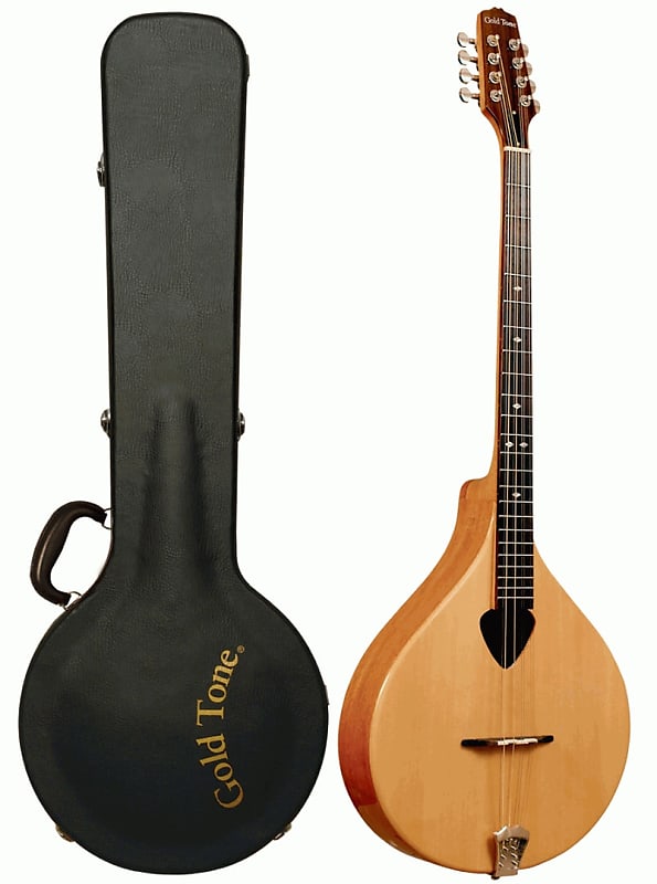 Gold Tone Model BZ-500 8-String Irish Bouzouki Mandolin with Hardshell Case image 1