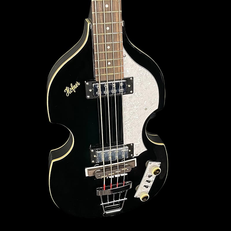 Hofner HI-BB-SE Ignition Special Edition Violin Bass, Black