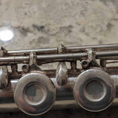 Gemeinhardt M2 1962-1965 - Silver Plated Flute 21427 Serial Number image 11