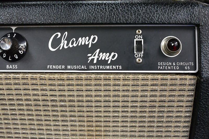 Fender Black Panel Champ 6-Watt 1x8