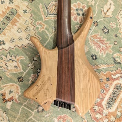 Skervesen Shoggie 7 FF NTB Neck Through - Ghost Green Tung Oil image 14