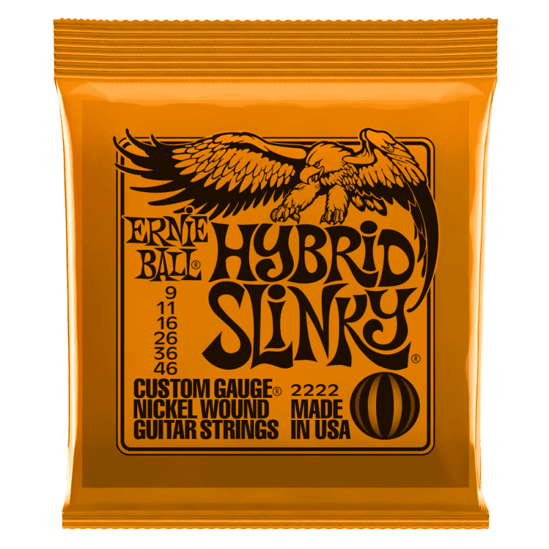 Ernie Ball Regular Slinky Nickel Wound Electric Guitar Strings, 10-46 –  Carlton Music Center