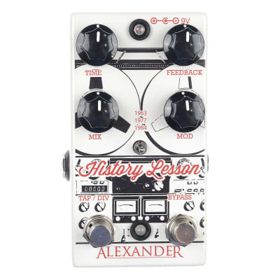 Alexander Pedals History Lesson Delay | Reverb