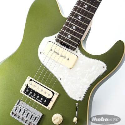 Edwards E-THROBBER (LEAF GREEN METALLIC) -Made in Japan- | Reverb