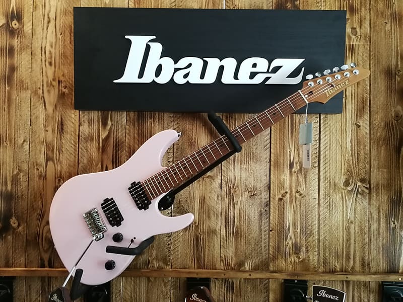 Ibanez AZ2402-PKF Prestige E-Guitar 6 String Pink Flat + Case